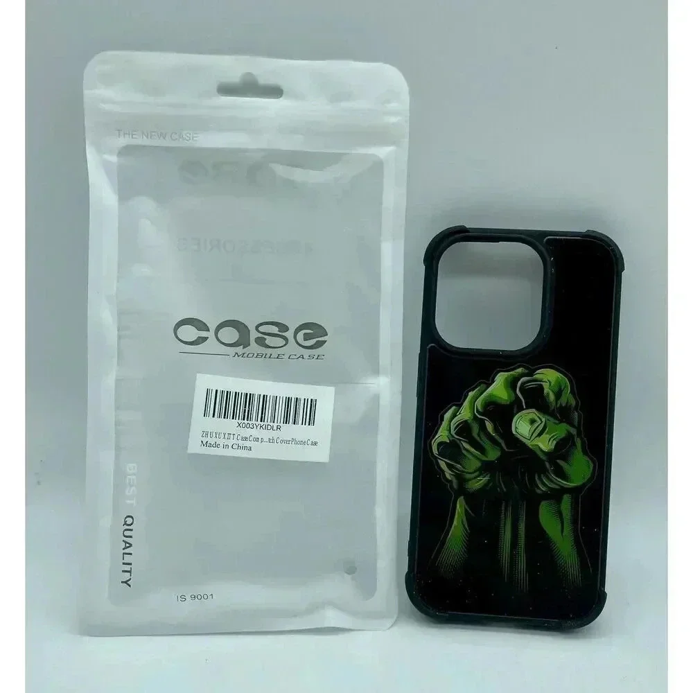 Hulk Fist Case For iPhone‎ 15 Pro 6.1 Inch Rugged TPU Shockproof Protective Case